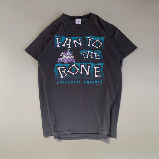 Large 1997 Charlotte Knights Fan to the Bone T-shirt