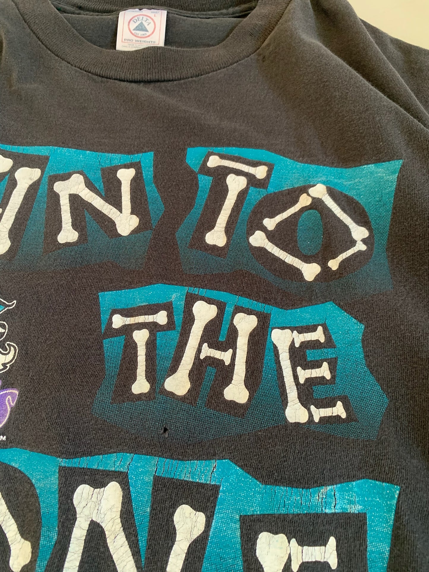 Large 1997 Charlotte Knights Fan to the Bone T-shirt