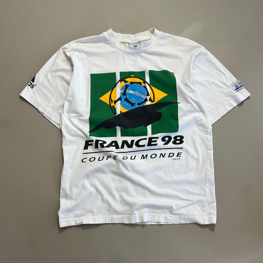 Large 1994 Brazil USA World Cup T-shirt
