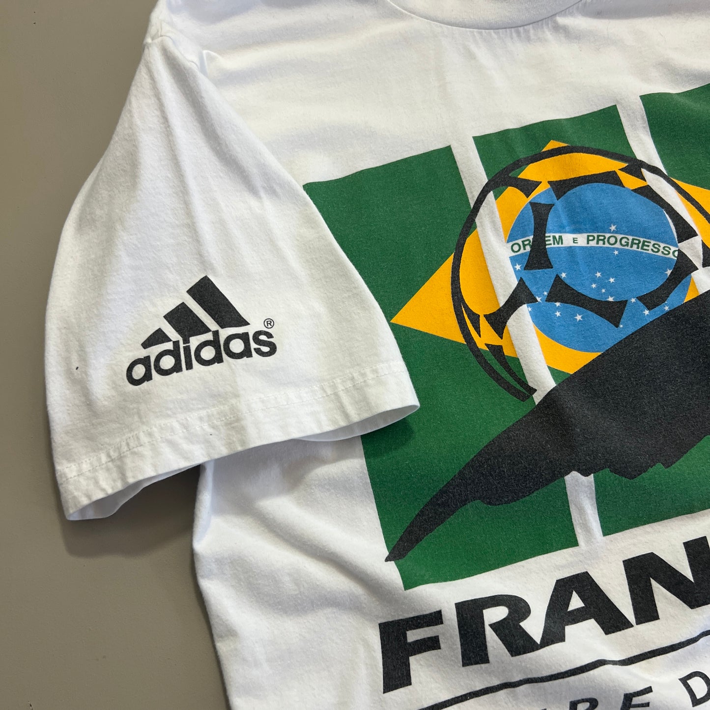 Large 1994 Brazil USA World Cup T-shirt