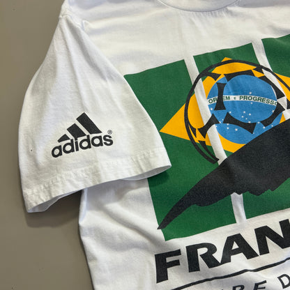 Large 1994 Brazil USA World Cup T-shirt