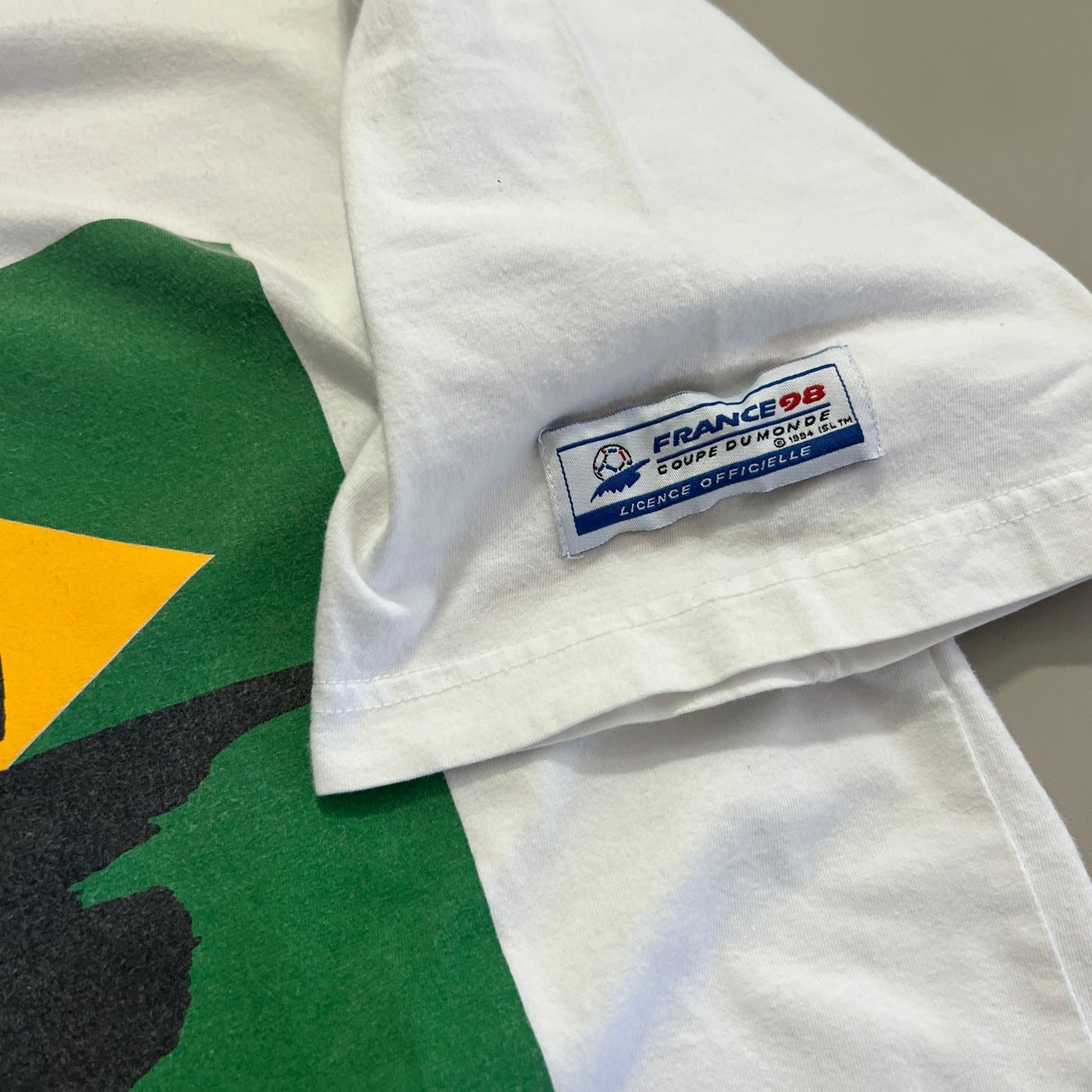 Large 1994 Brazil USA World Cup T-shirt