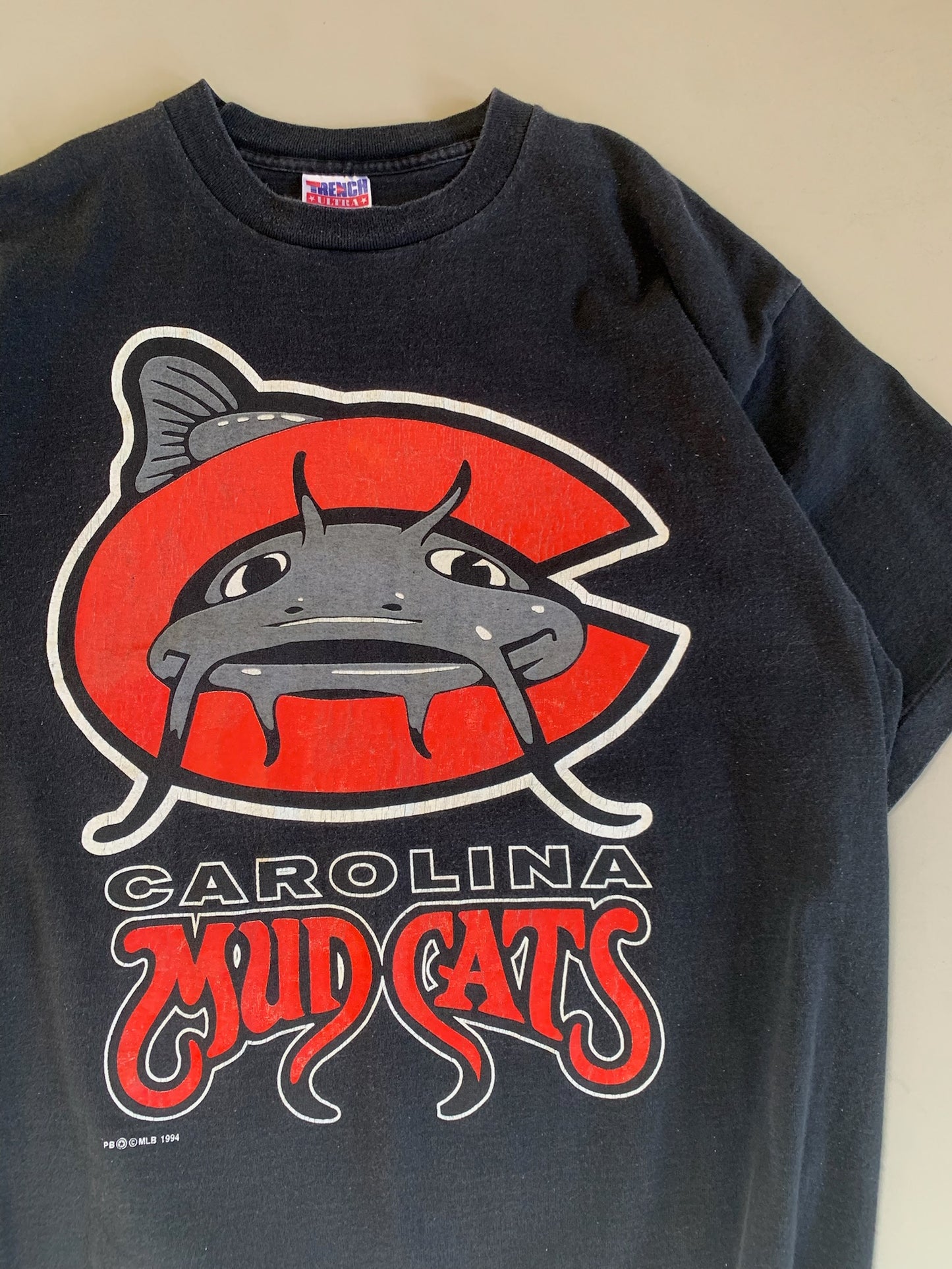 Large 1994 Carolina Mudcats MiLB T-shirt