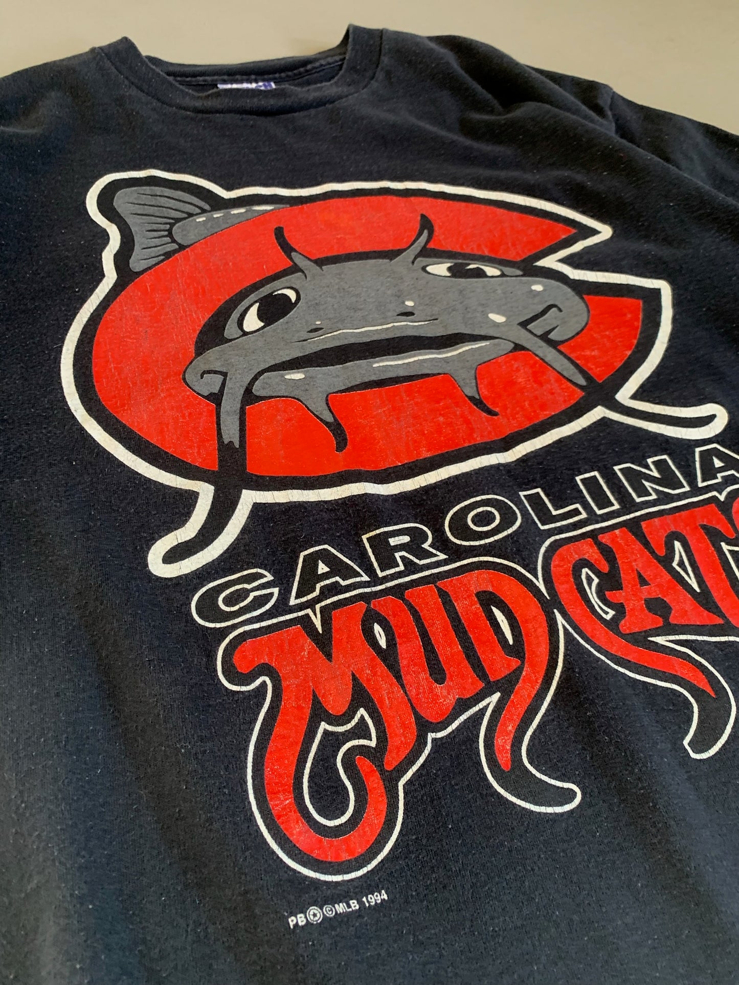 Large 1994 Carolina Mudcats MiLB T-shirt