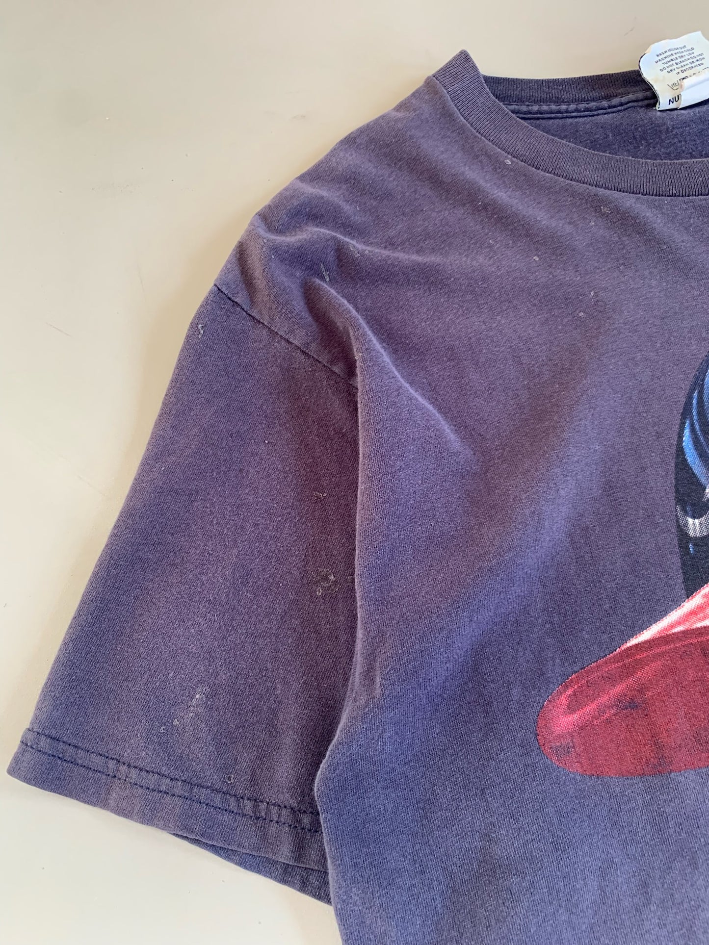 Large 90s Atlanta Braves Helmet T-shirt