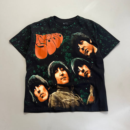 Large 1990s The Beatles Rubber Soul AOP T-shirt