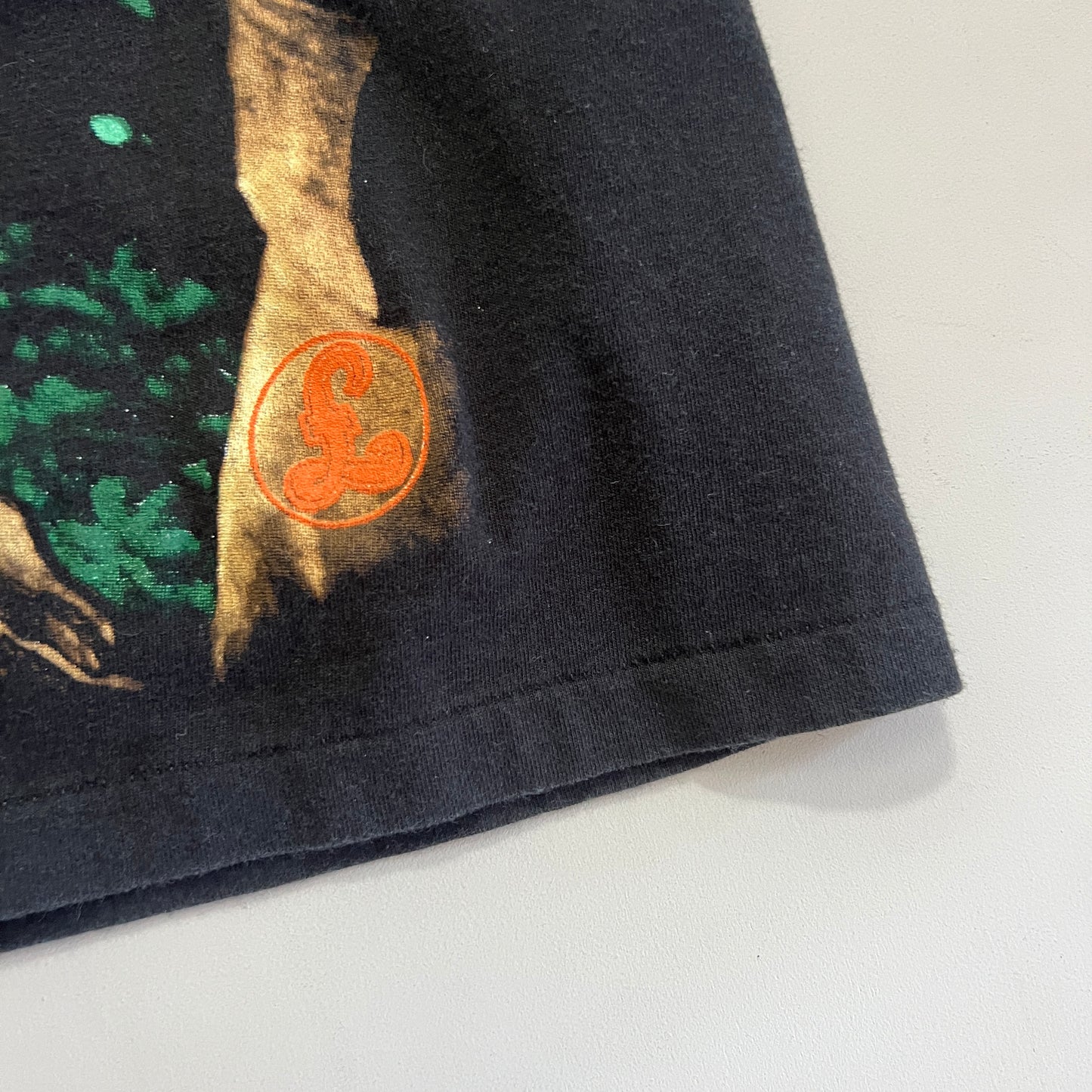 Large 1990s The Beatles Rubber Soul AOP T-shirt