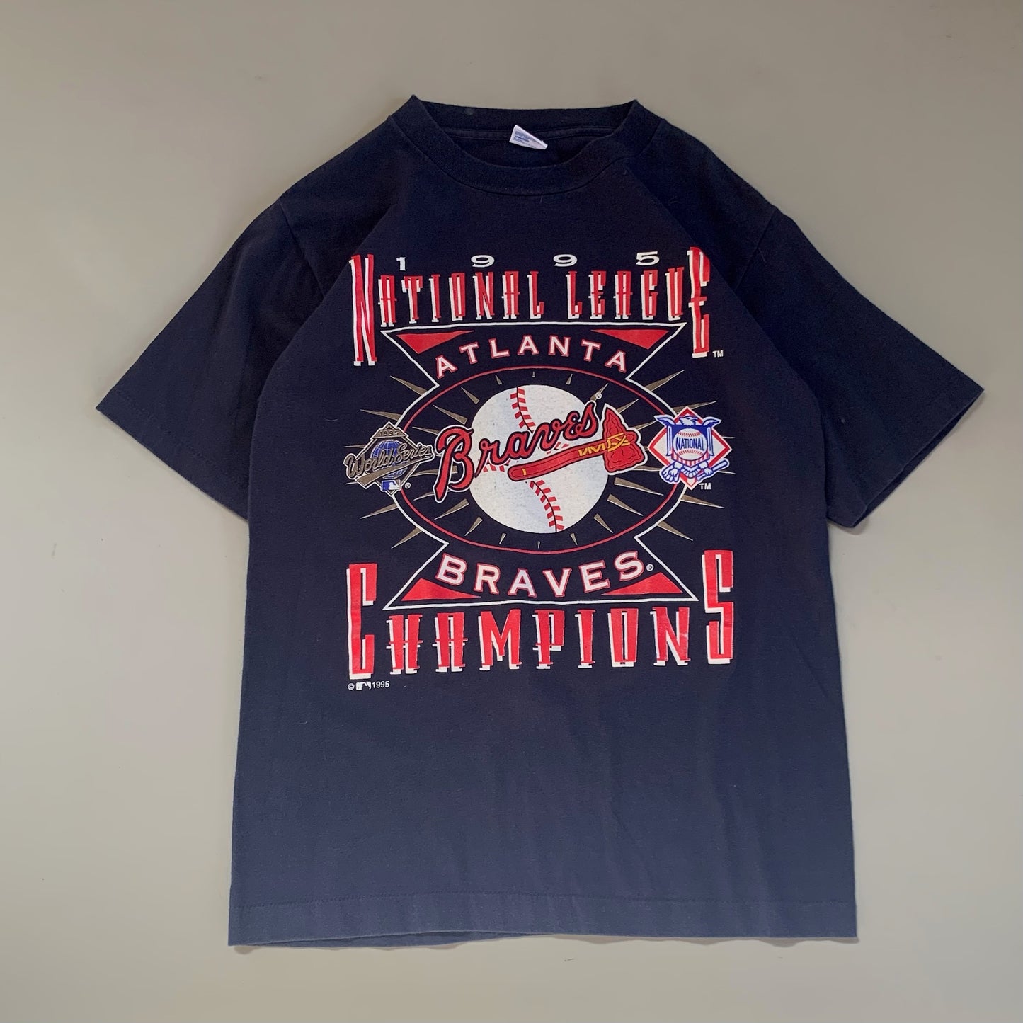 Medium 1995 Atlanta Braves NL Champs T-shirt