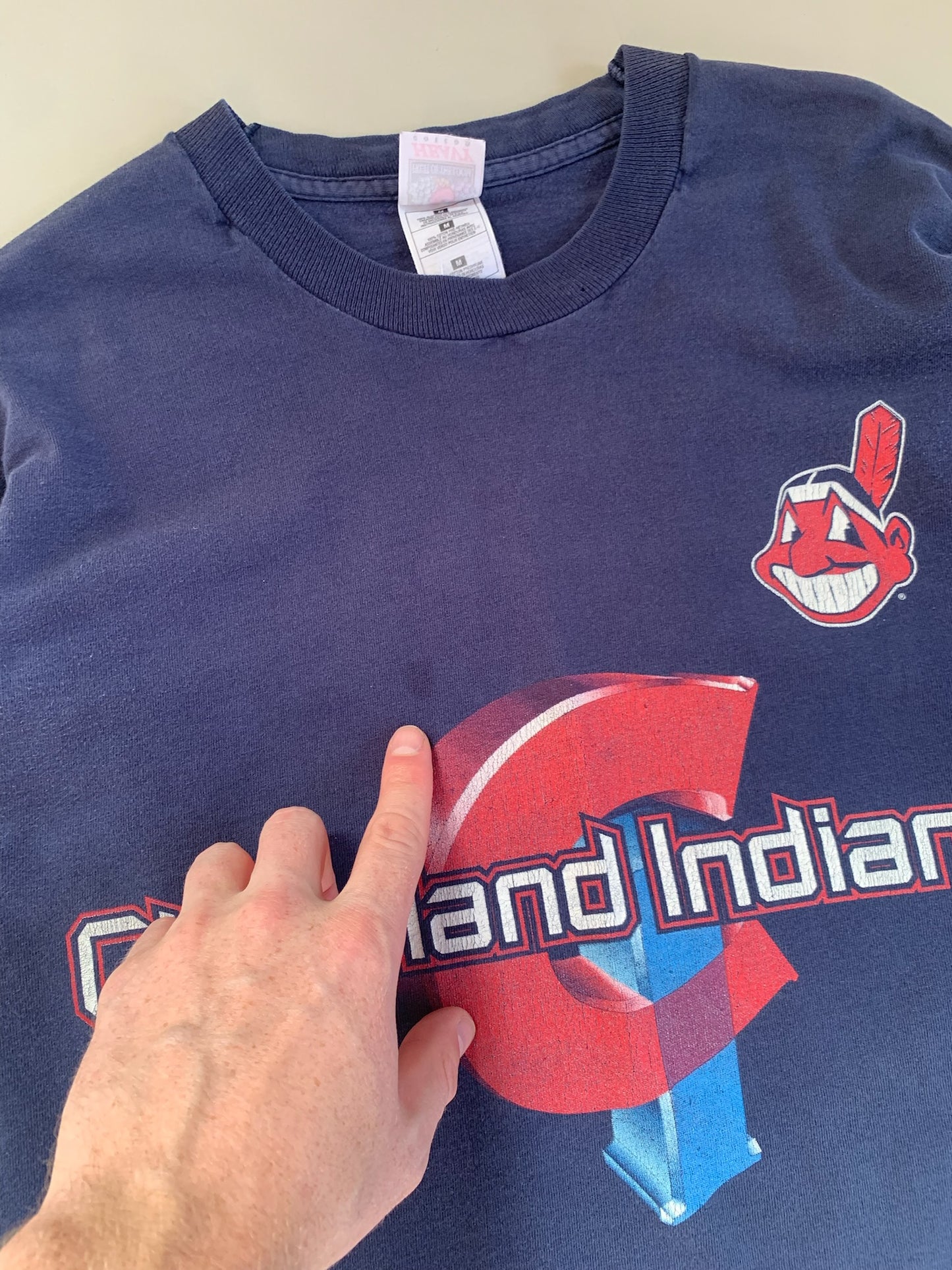 Medium 1998 Cleveland Indians MLB T-shirt