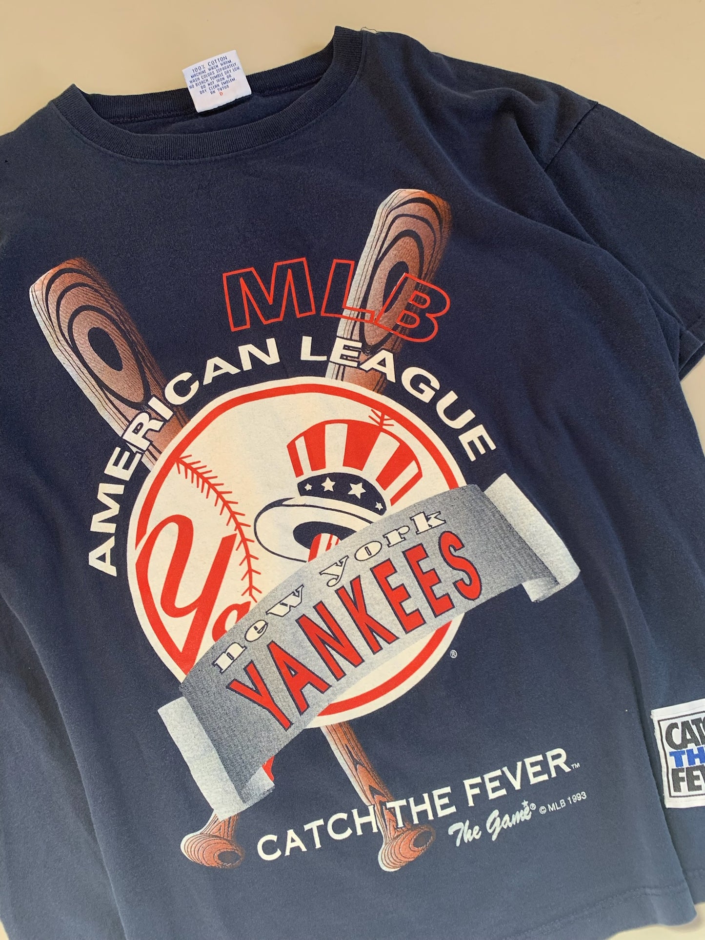 XL 1993 New York Yankees The Game T-shirt