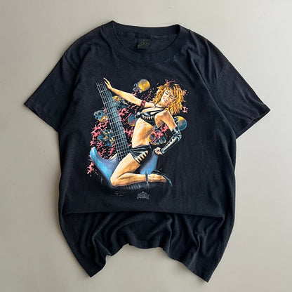 Large 1989 Rock n' Roll 3D Emblem T-shirt