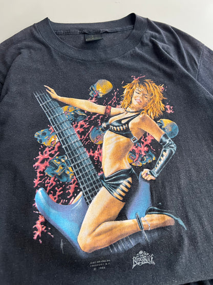 Large 1989 Rock n' Roll 3D Emblem T-shirt