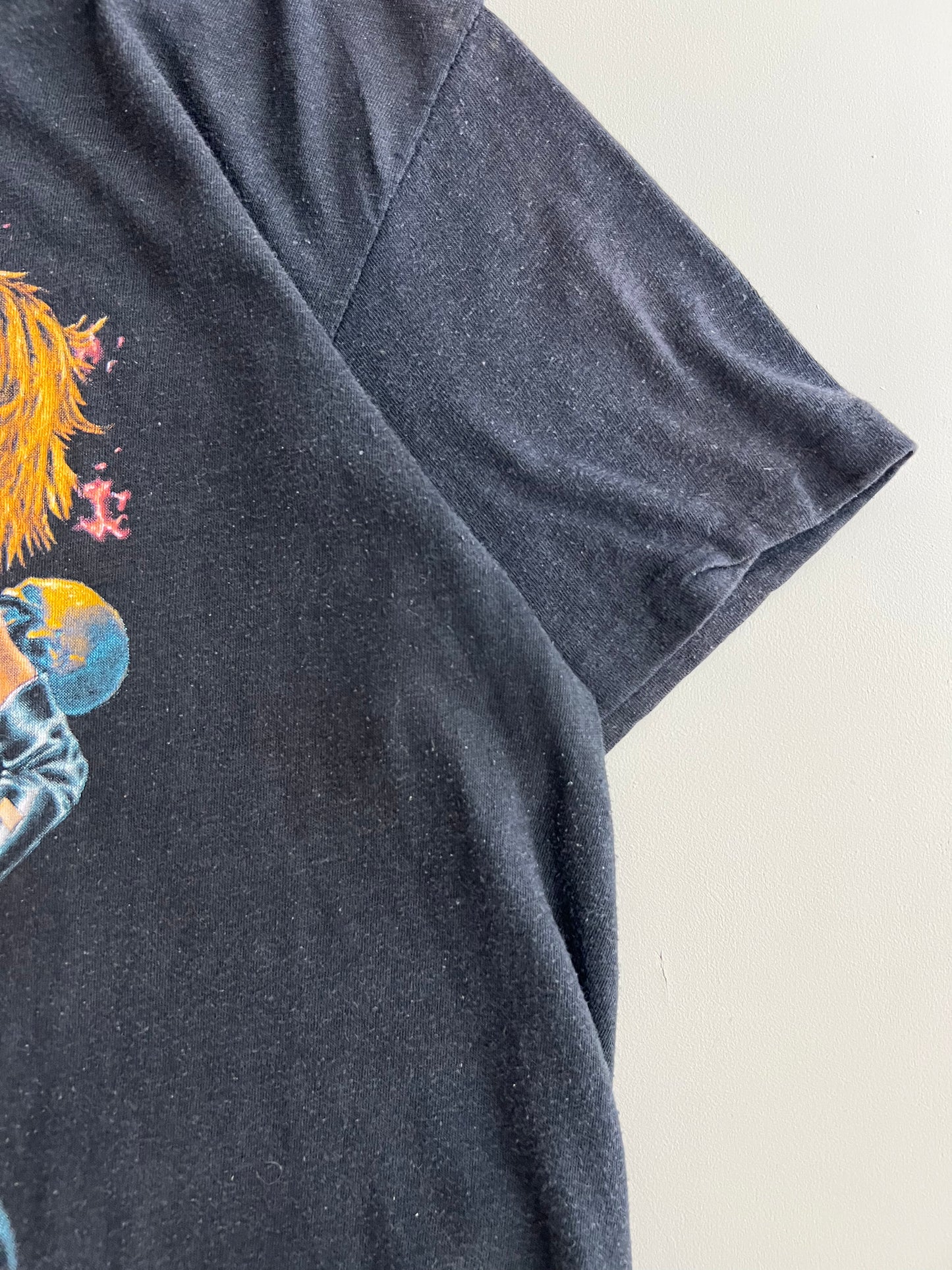 Large 1989 Rock n' Roll 3D Emblem T-shirt