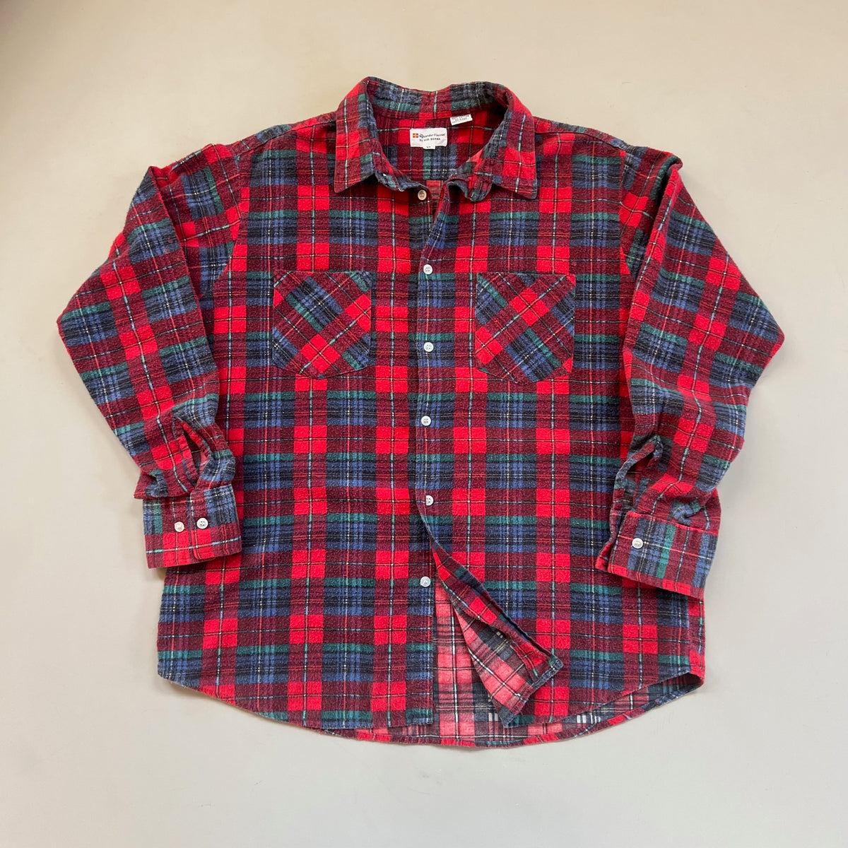 80s XL Highlander Printed Flannel