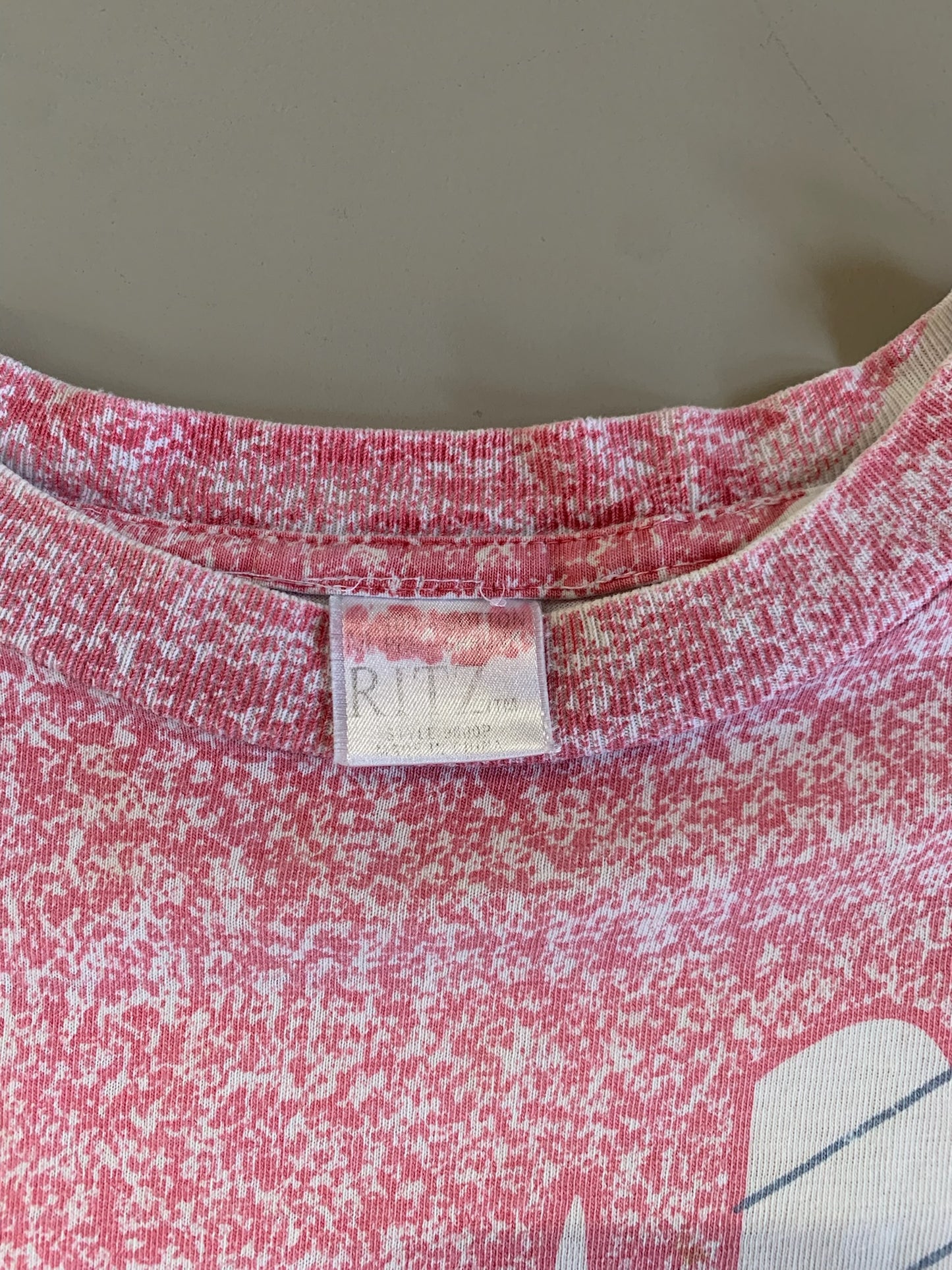 Large 1991 St Louis Cardinals Trench AOP T-shirt