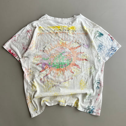 Large 1992 Heavily Distressed Grateful Dead Summer Tour T-shirt