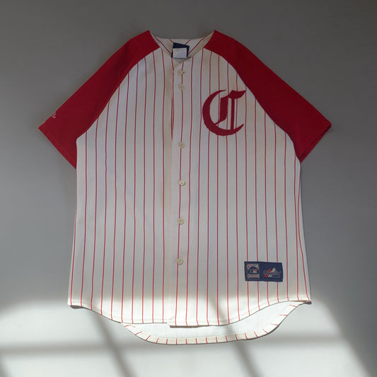 Large Cooperstown Collection Cincinnati Reds Jersey