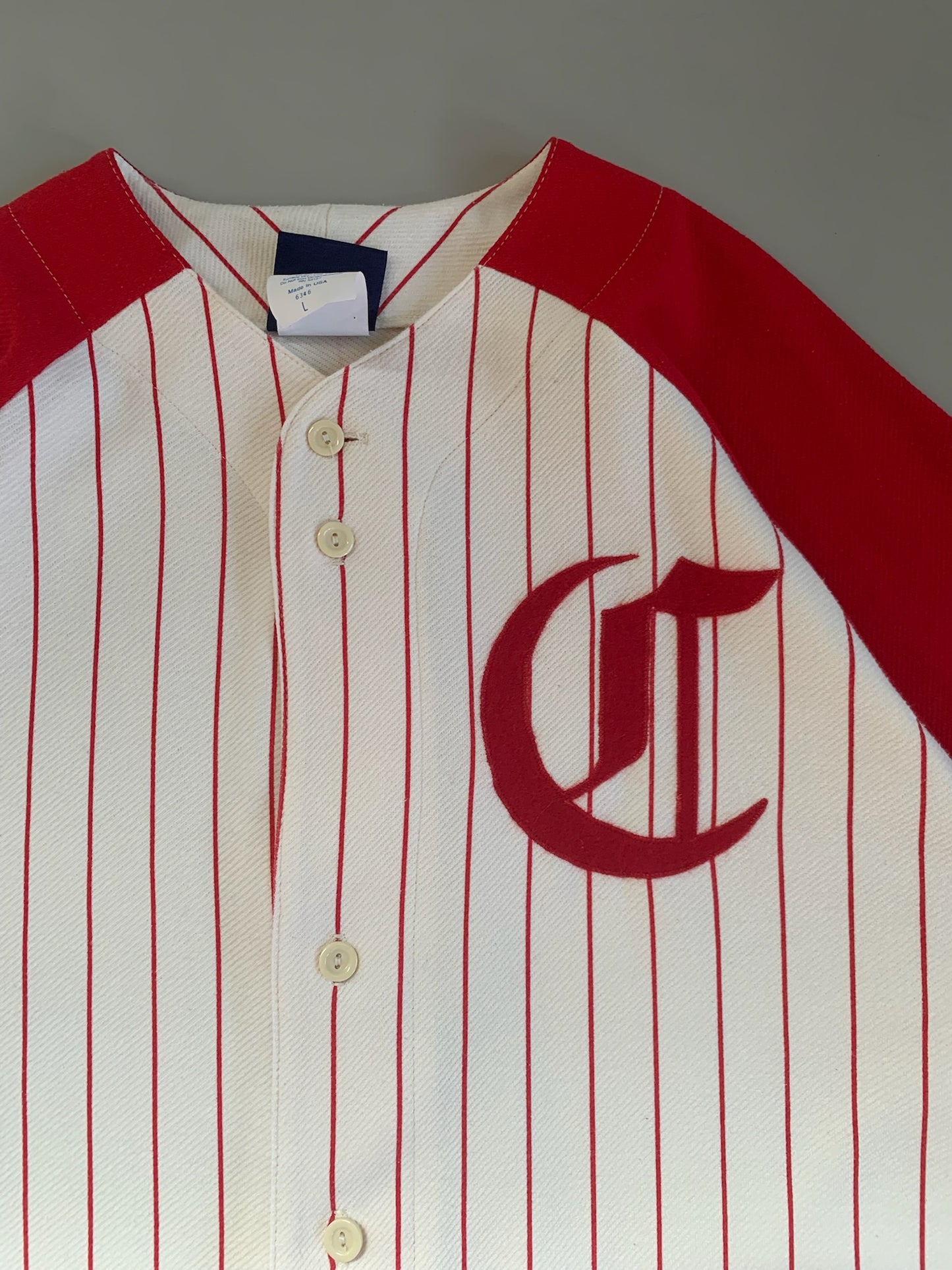 Large Cooperstown Collection Cincinnati Reds Jersey