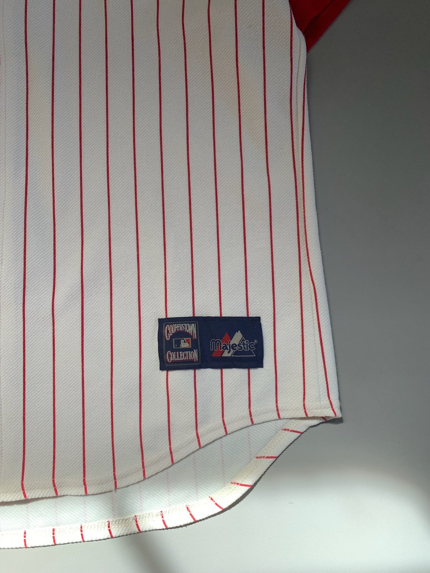 Large Cooperstown Collection Cincinnati Reds Jersey