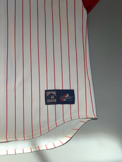 Large Cooperstown Collection Cincinnati Reds Jersey