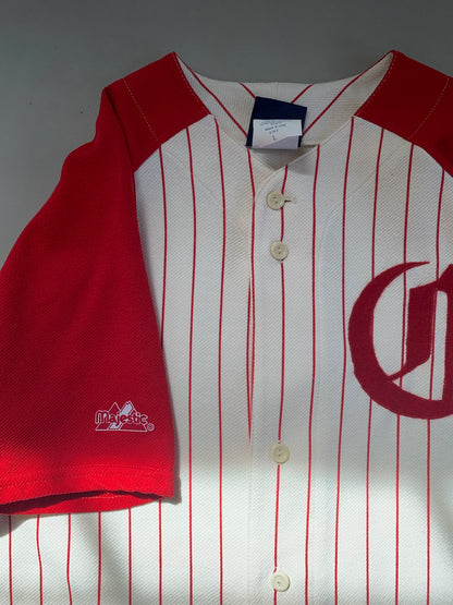 Large Cooperstown Collection Cincinnati Reds Jersey