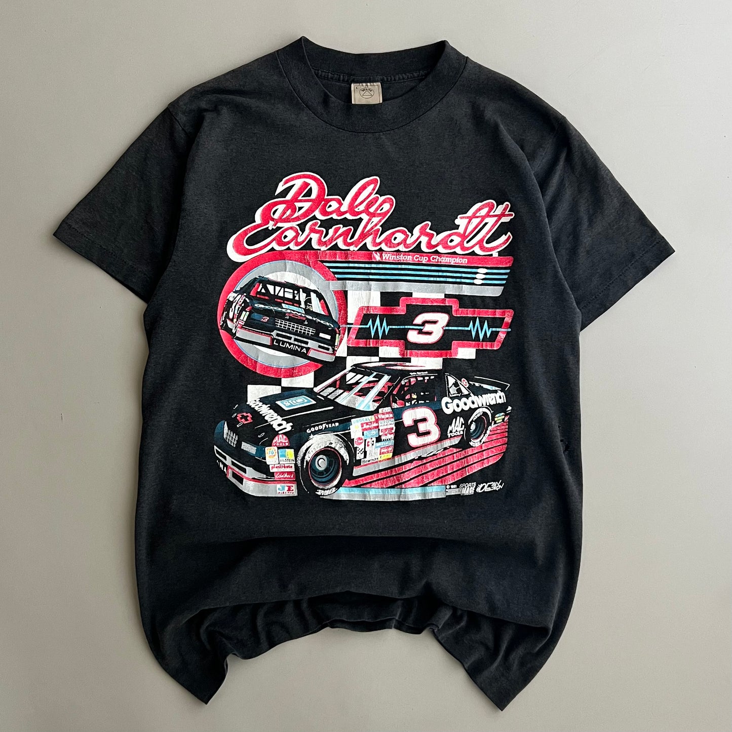 Large 1989 Dale Earnhardt Winston Champ T-shirt