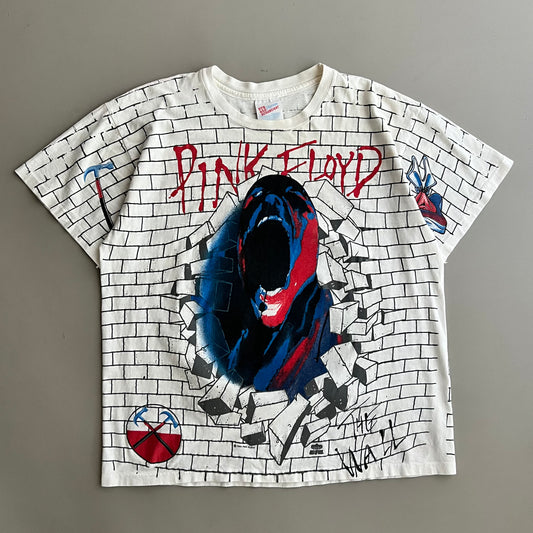 Large 1993 Pink Floyd The Wall AOP T-shirt