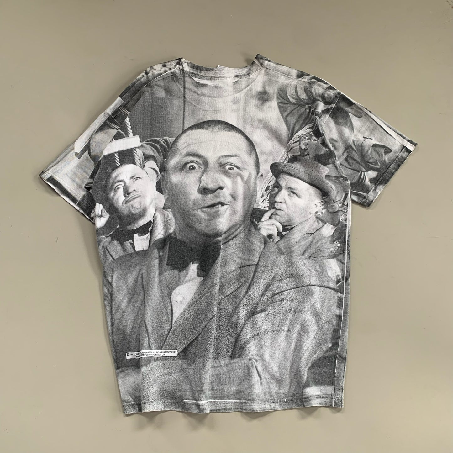 XL 1998 The Three Stooges AOP T-shirt