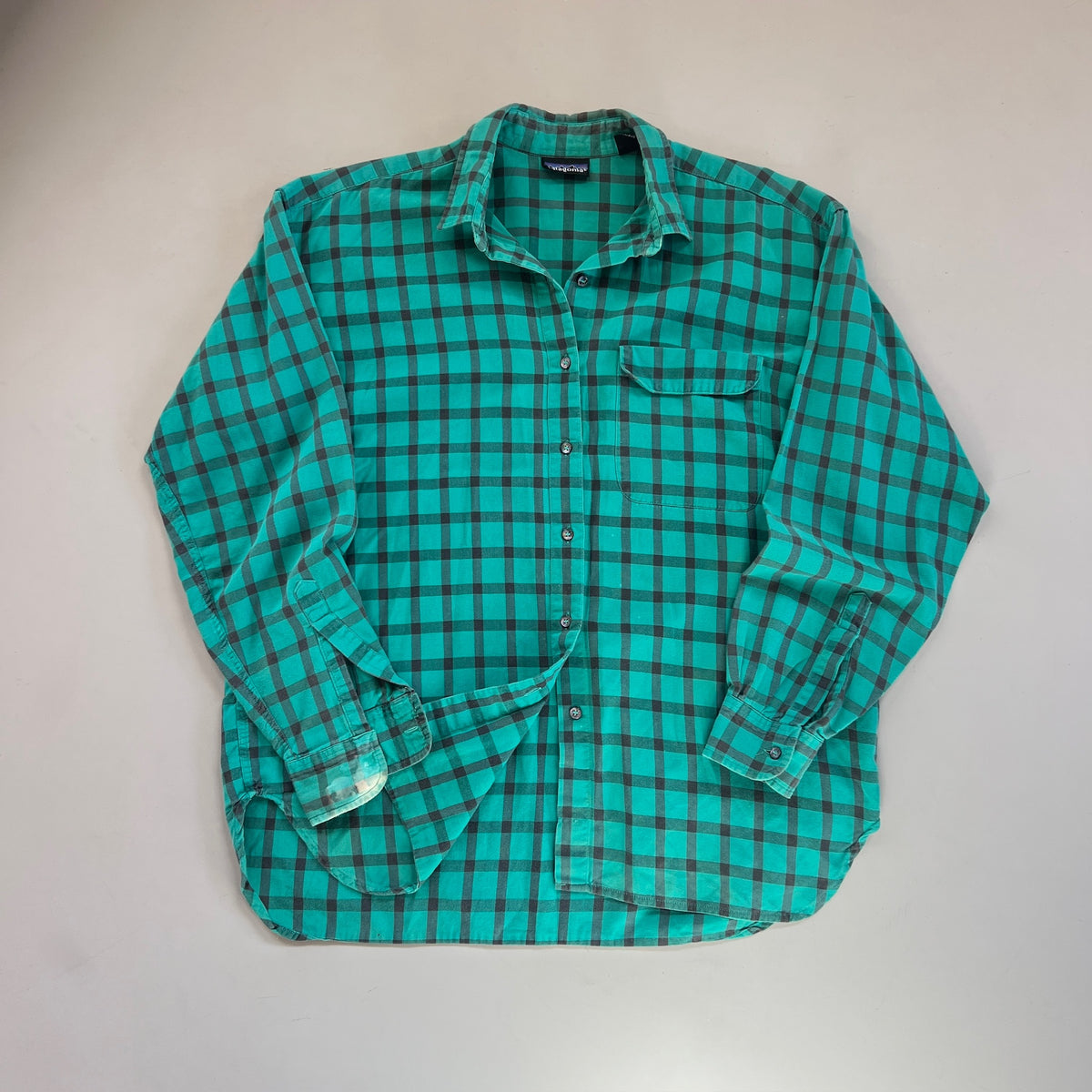 Womens Large 80s Patagonia Button Shirt
