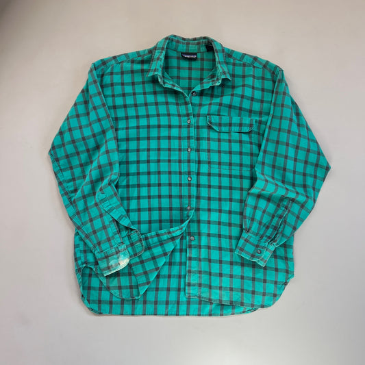 Womens Large 80s Patagonia Button Shirt