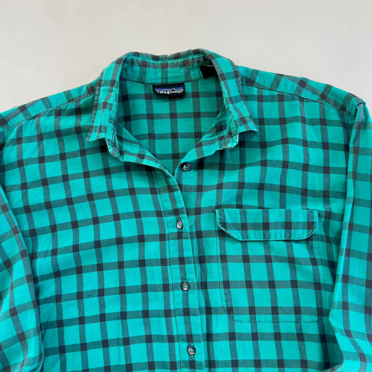 Womens Large 80s Patagonia Button Shirt