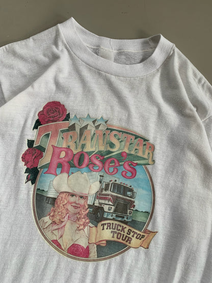 Large 70s Transtar Rose's Truck Stop Tour T-shirt