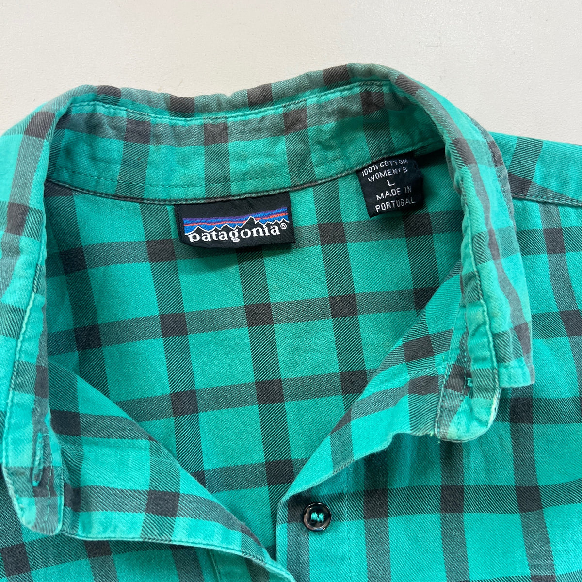 Womens Large 80s Patagonia Button Shirt
