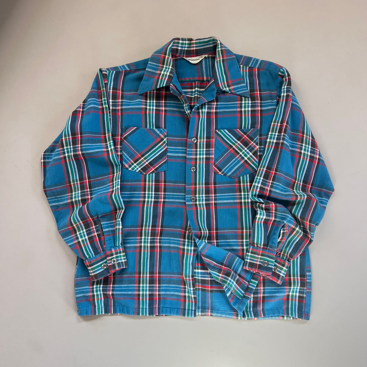 Large Vintage Dutchmaid Heavy Weight Woven Flannel
