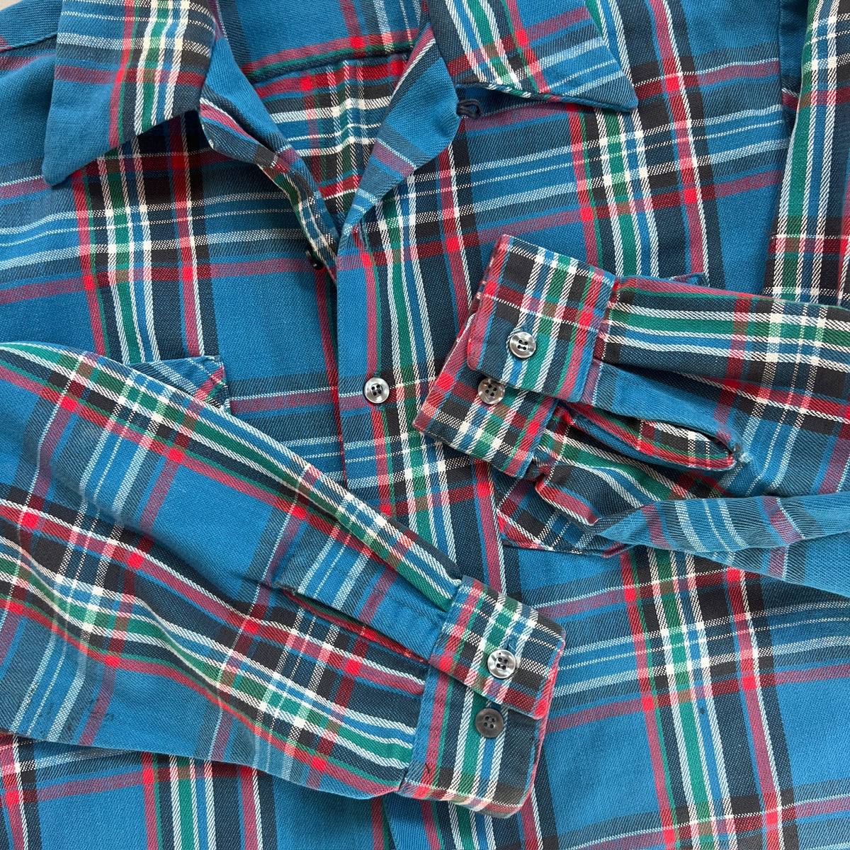 Large Vintage Dutchmaid Heavy Weight Woven Flannel