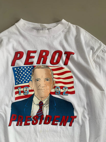 XL 1992 Perot for President T-shirt