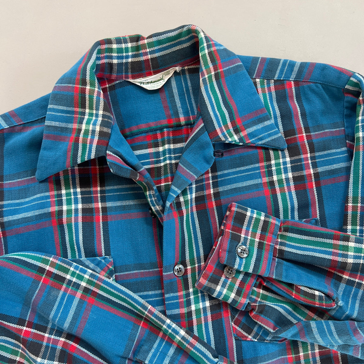 Large Vintage Dutchmaid Heavy Weight Woven Flannel