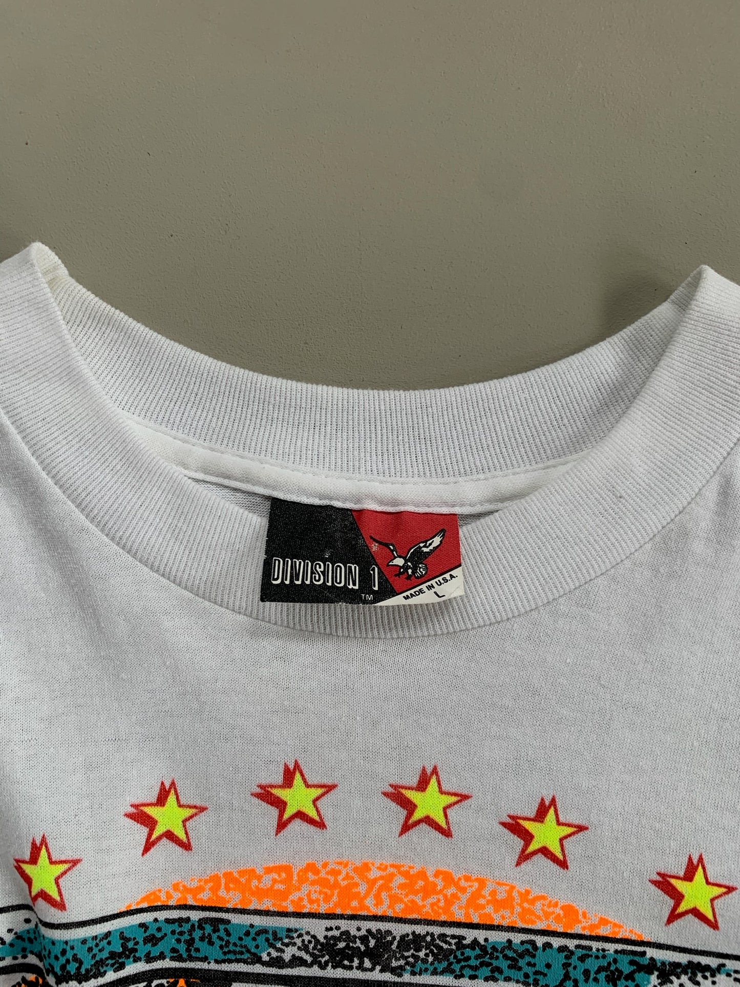 Large 1989 Six Flags 50th Birthday T-shirt