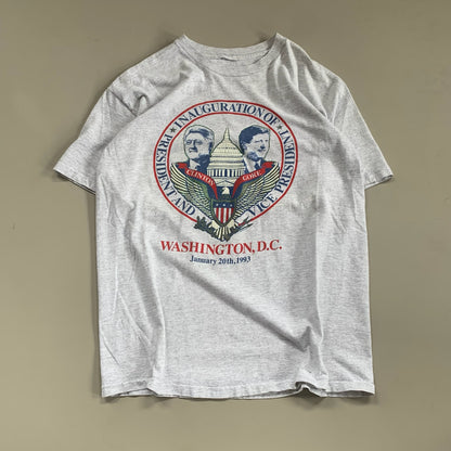 XL 1993 Bill Clinton Al Gore Inaguration Day T-shirt