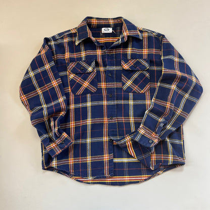 Large Vintage Mr Leggs Heavy Weight Woven Flannel