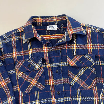 Large Vintage Mr Leggs Heavy Weight Woven Flannel