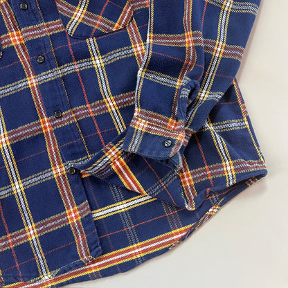 Large Vintage Mr Leggs Heavy Weight Woven Flannel