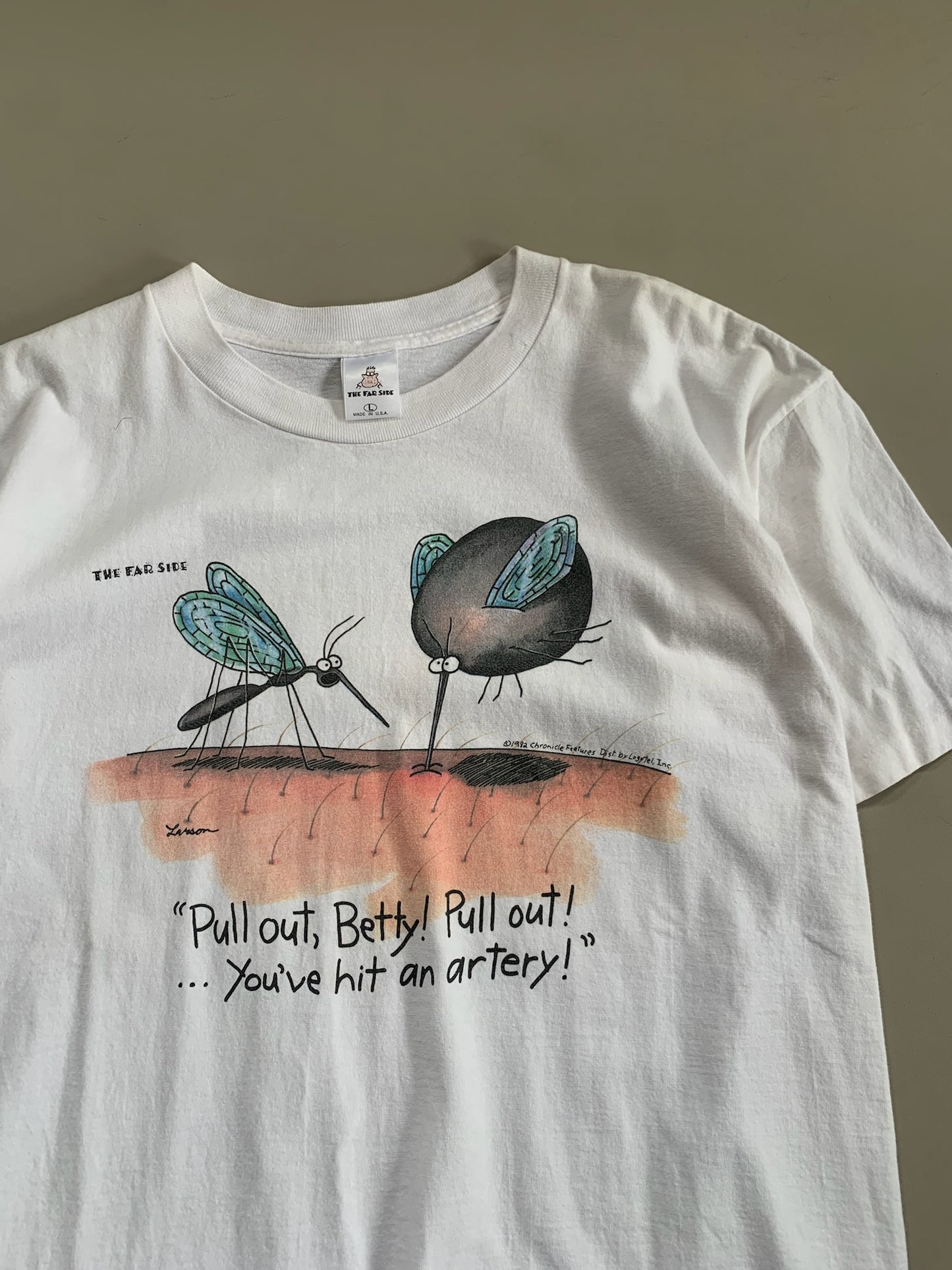 Large 90s The Far Side Pull Out Betty T-shirt