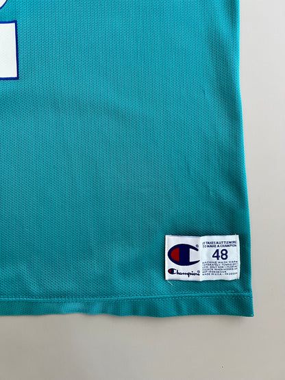 XL 90s Charlotte Hornets Larry Johnson Jersey