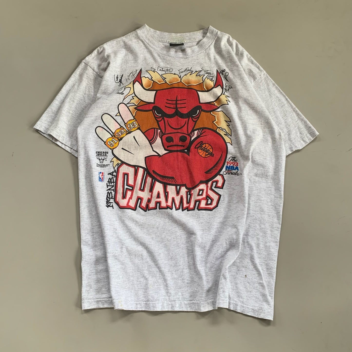 XL 1993 Chicago Bulls Champions T-shirt