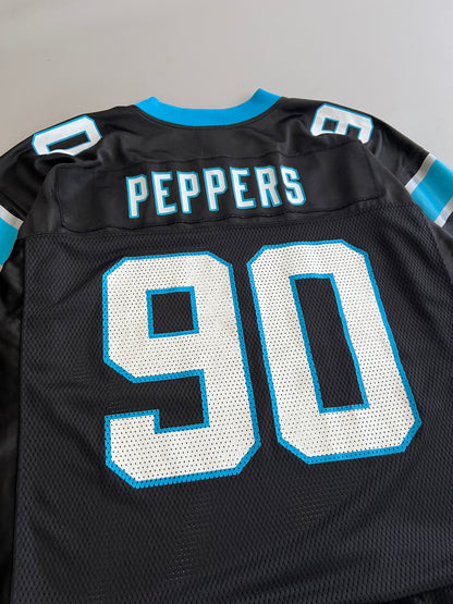 Large Carolina Panthers Julius Peppers Jersey