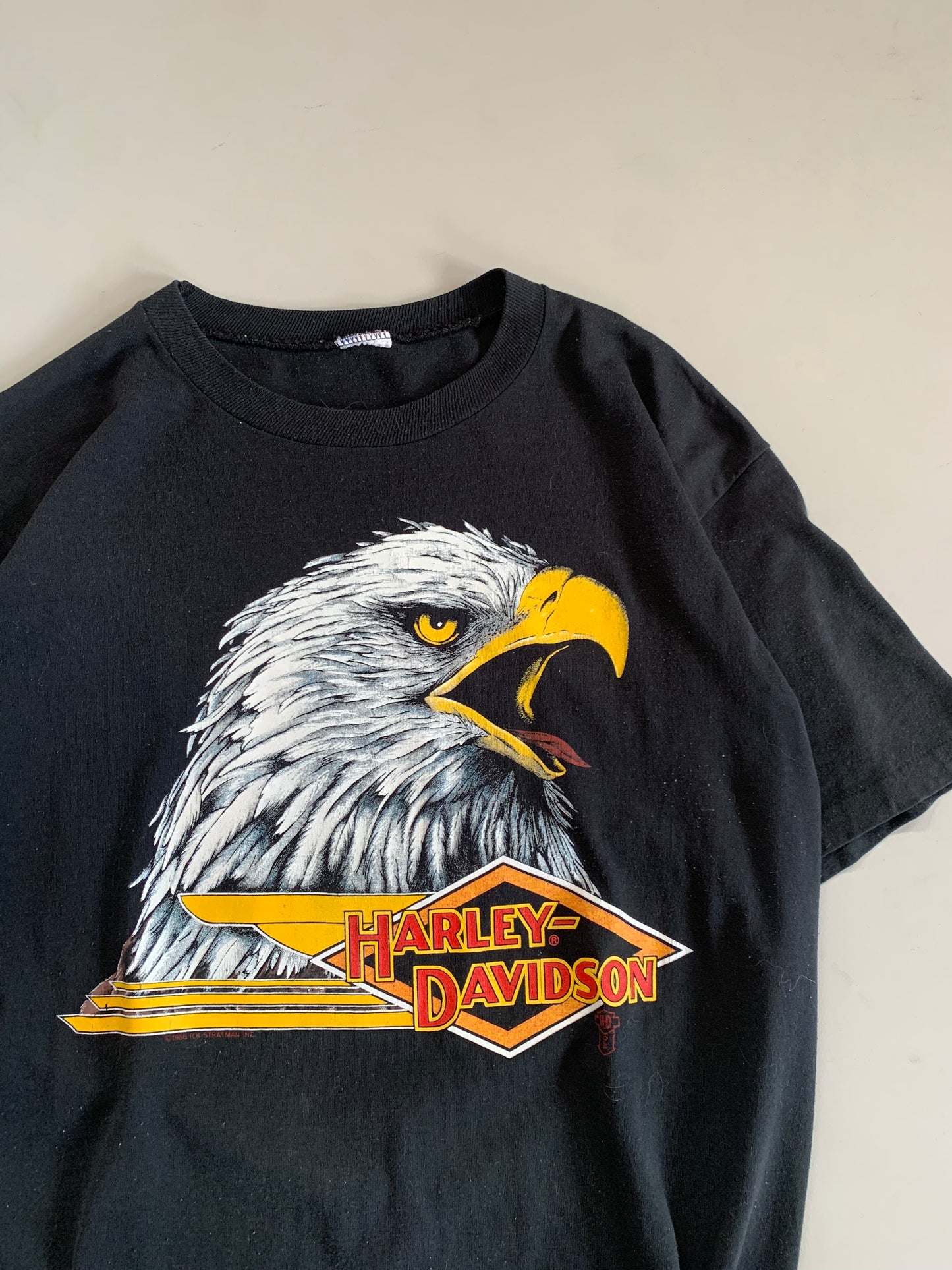 XL 1986 Harley Davidson Asheboro T-shirt
