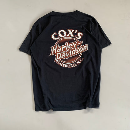 XL 1986 Harley Davidson Asheboro T-shirt
