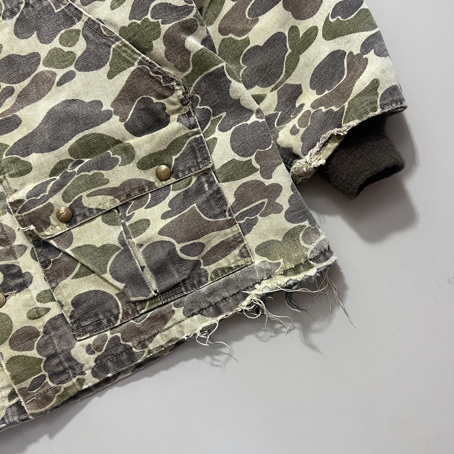 Large 1990s Carhartt Duck Camo Chore Jacket