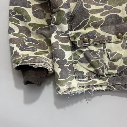 Large 1990s Carhartt Duck Camo Chore Jacket